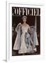 L'Officiel, June 1951 - Ensemble de Jacques Fath-Philippe Pottier-Framed Art Print