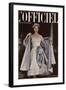 L'Officiel, June 1951 - Ensemble de Jacques Fath-Philippe Pottier-Framed Art Print