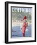 L'Officiel, June 1963 - Ensemble de Plage de Pierre Cardin en Toile Malouine de Ducharne-Arsac & Manoug-Framed Art Print