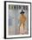 L'Officiel, June 1964 - Ensemble de Pierre Cardin en Toile Fibranne de Staron-Philippe Pottier-Framed Art Print