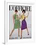 L'Officiel, June 1965 - Robes de Guy Laroche en Toile de Lin de Moreau-Walcott-Framed Art Print