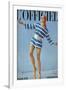 L'Officiel, June 1968 - Ensemble de Plage de Givenchy-Patrick Bertrand-Framed Art Print