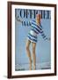 L'Officiel, June 1968 - Ensemble de Plage de Givenchy-Patrick Bertrand-Framed Art Print