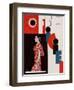 L'Officiel, March 1934 - Chanel-Lbengini & A.P. Covillot-Framed Art Print