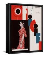 L'Officiel, March 1934 - Chanel-Lbengini & A.P. Covillot-Framed Stretched Canvas