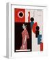 L'Officiel, March 1934 - Chanel-Lbengini & A.P. Covillot-Framed Art Print