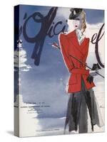 L'Officiel, March 1940 - L. Mendel-Lbenigni-Stretched Canvas