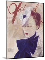 L'Officiel, March 1941 - Rose Valois-Lbenigni-Mounted Art Print