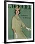 L'Officiel, March 1961 - Tailleur de Christian Dior en Tilfiz de Lesur-Roland de Vassal-Framed Art Print