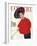 L'Officiel, March 1963 - Ensemble de Christian Dior-Philippe Pottier-Framed Art Print
