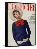 L'Officiel, March 1966-Guégan-Framed Stretched Canvas