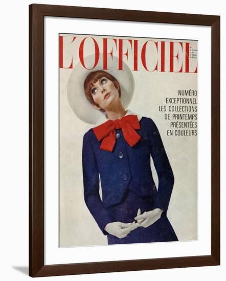 L'Officiel, March 1966-Guégan-Framed Art Print