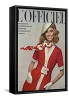 L'Officiel, March 1968-Guégan-Framed Stretched Canvas