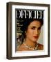 L'Officiel, March 1986 - Carole Bouquet-Steven Silverstein-Framed Art Print