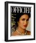 L'Officiel, March 1986 - Carole Bouquet-Steven Silverstein-Framed Art Print