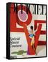 L'Officiel, March 1992 - Love, Le Mot Fétiche d'Yves Saint Laurent-Jonathan Lennard-Framed Stretched Canvas