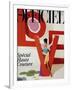 L'Officiel, March 1992 - Love, Le Mot Fétiche d'Yves Saint Laurent-Jonathan Lennard-Framed Art Print