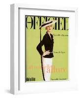 L'Officiel, March 1995 - Phoebe-William Laxton-Framed Art Print