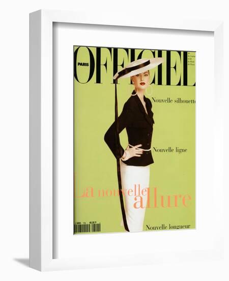 L'Officiel, March 1995 - Phoebe-William Laxton-Framed Art Print