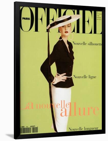 L'Officiel, March 1995 - Phoebe-William Laxton-Framed Art Print