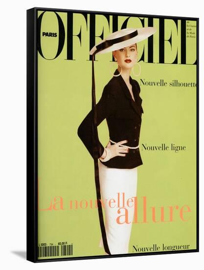 L'Officiel, March 1995 - Phoebe-William Laxton-Framed Stretched Canvas