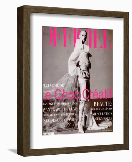 L'Officiel, March 2000 - Nina-Christophe Kutner-Framed Art Print