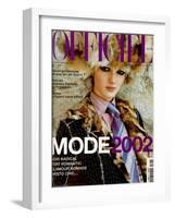 L'Officiel, March 2001 - Madeleine-Christophe Kutner-Framed Art Print