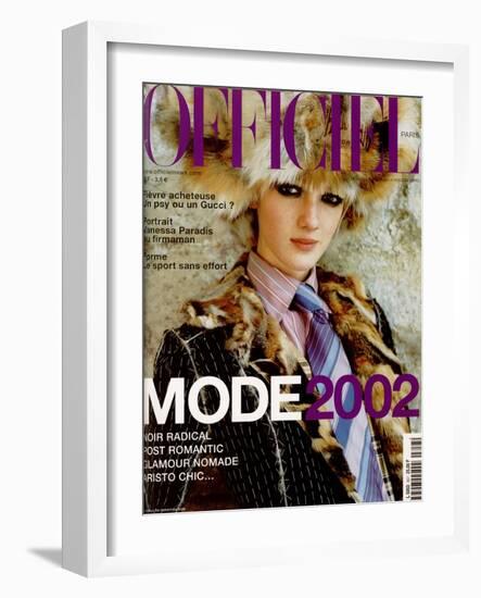 L'Officiel, March 2001 - Madeleine-Christophe Kutner-Framed Art Print