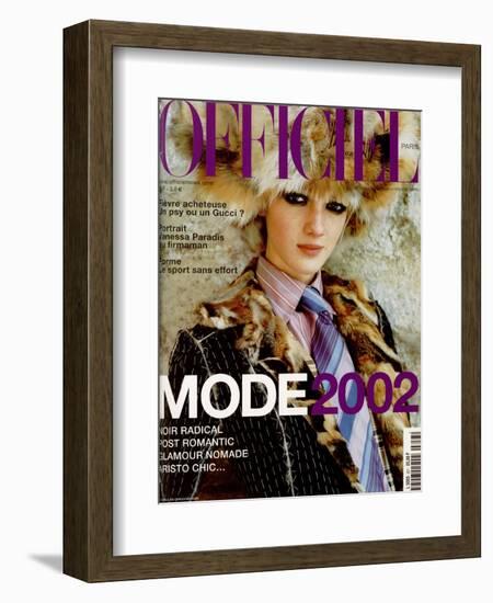 L'Officiel, March 2001 - Madeleine-Christophe Kutner-Framed Art Print