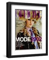 L'Officiel, March 2001 - Madeleine-Christophe Kutner-Framed Art Print