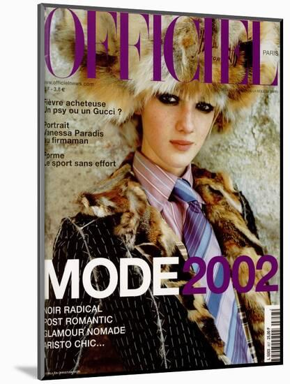 L'Officiel, March 2001 - Madeleine-Christophe Kutner-Mounted Art Print