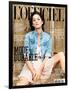 L'Officiel, March 2010 - Marion Cotillard Porte une Robe en Soie, Dior-Koto Bolofo-Framed Art Print