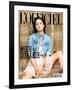 L'Officiel, March 2010 - Marion Cotillard Porte une Robe en Soie, Dior-Koto Bolofo-Framed Art Print