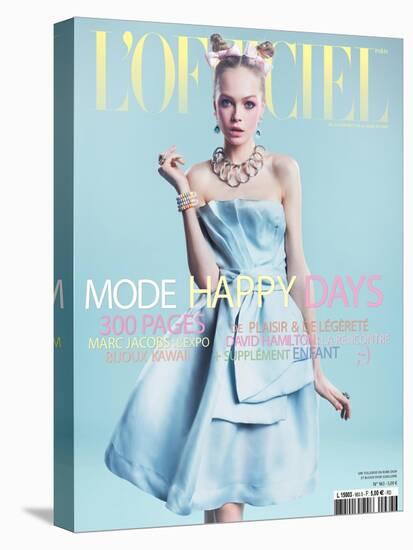 L'Officiel, March 2012 - Siri Tollerod-Marcin Tyszka-Stretched Canvas