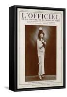 L'Officiel, March-April 1923 - Bolchevick-Martial et Armand-Framed Stretched Canvas