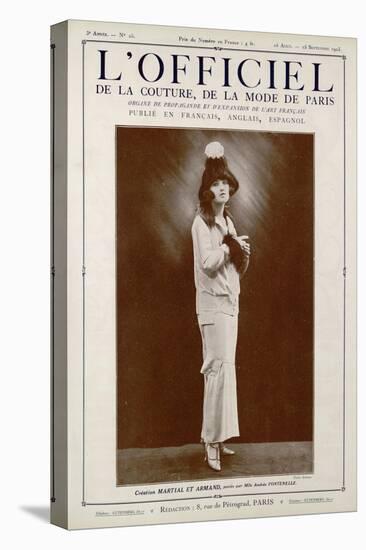 L'Officiel, March-April 1923 - Bolchevick-Martial et Armand-Stretched Canvas