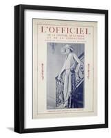 L'Officiel, May 15 1922 - Martial et Armand-Talma-Framed Art Print