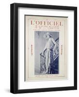 L'Officiel, May 15 1922 - Martial et Armand-Talma-Framed Art Print