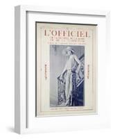 L'Officiel, May 15 1922 - Martial et Armand-Talma-Framed Art Print