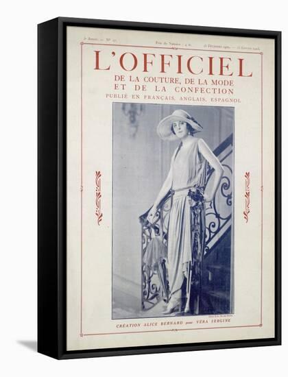 L'Officiel, May 15 1922 - Martial et Armand-Talma-Framed Stretched Canvas