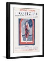 L'Officiel, May 1925 - Paradis Aimé-Tollmann-Framed Art Print