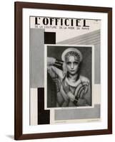 L'Officiel, May 1927 - Mme Agnès-Madame D'Ora-Framed Art Print