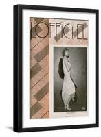 L'Officiel, May 1928 - Margaret Bannerman-Madame D'Ora-Framed Art Print