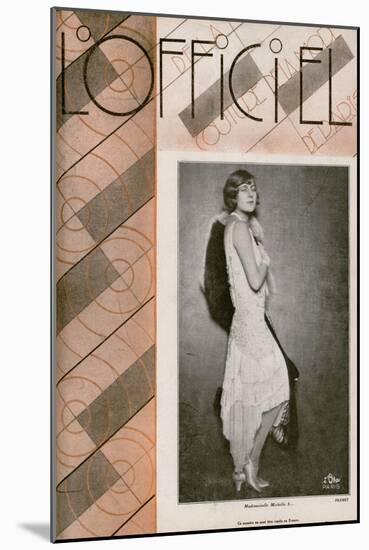 L'Officiel, May 1928 - Margaret Bannerman-Madame D'Ora-Mounted Art Print