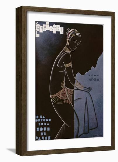 L'Officiel, May 1931 - Mme Agnès-Jean Dunand-Framed Art Print