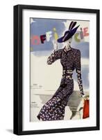 L'Officiel, May 1938 - Premet-Lbenigni-Framed Art Print