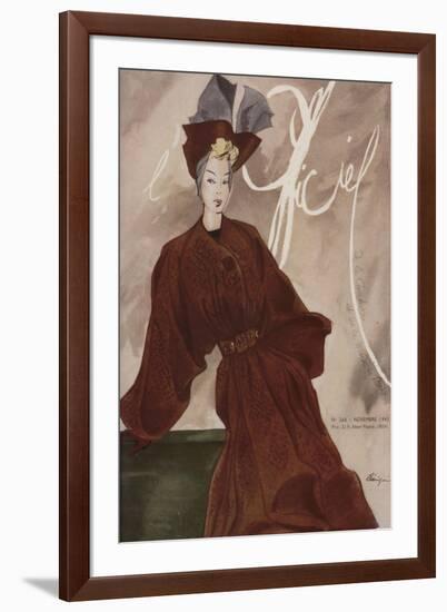 L'Officiel, May 1943-Lbenigni-Framed Art Print