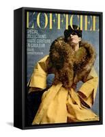 L'Officiel, May 1972 - Chasuble de Pierre Cardin-Michaël Doster-Framed Stretched Canvas