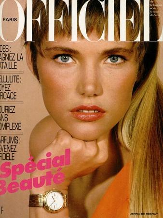 L'Officiel, May 1985 - Jenna de Rosnay' Prints | AllPosters.com