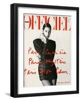 L'Officiel, May 1990-Hiromasa-Framed Art Print